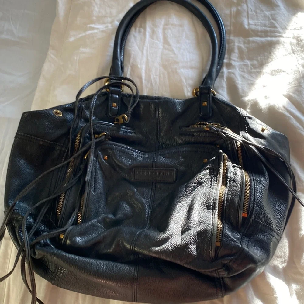 Liebeskind black leather bag - Picture 1 of 8